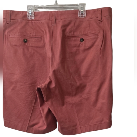 NWOT Hawker Rye Mens Flat Front Chino Shorts Size 35x9 - Picture 2 of 6